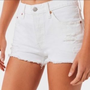 Levi's 501 Mid-Rise Denim Shorts